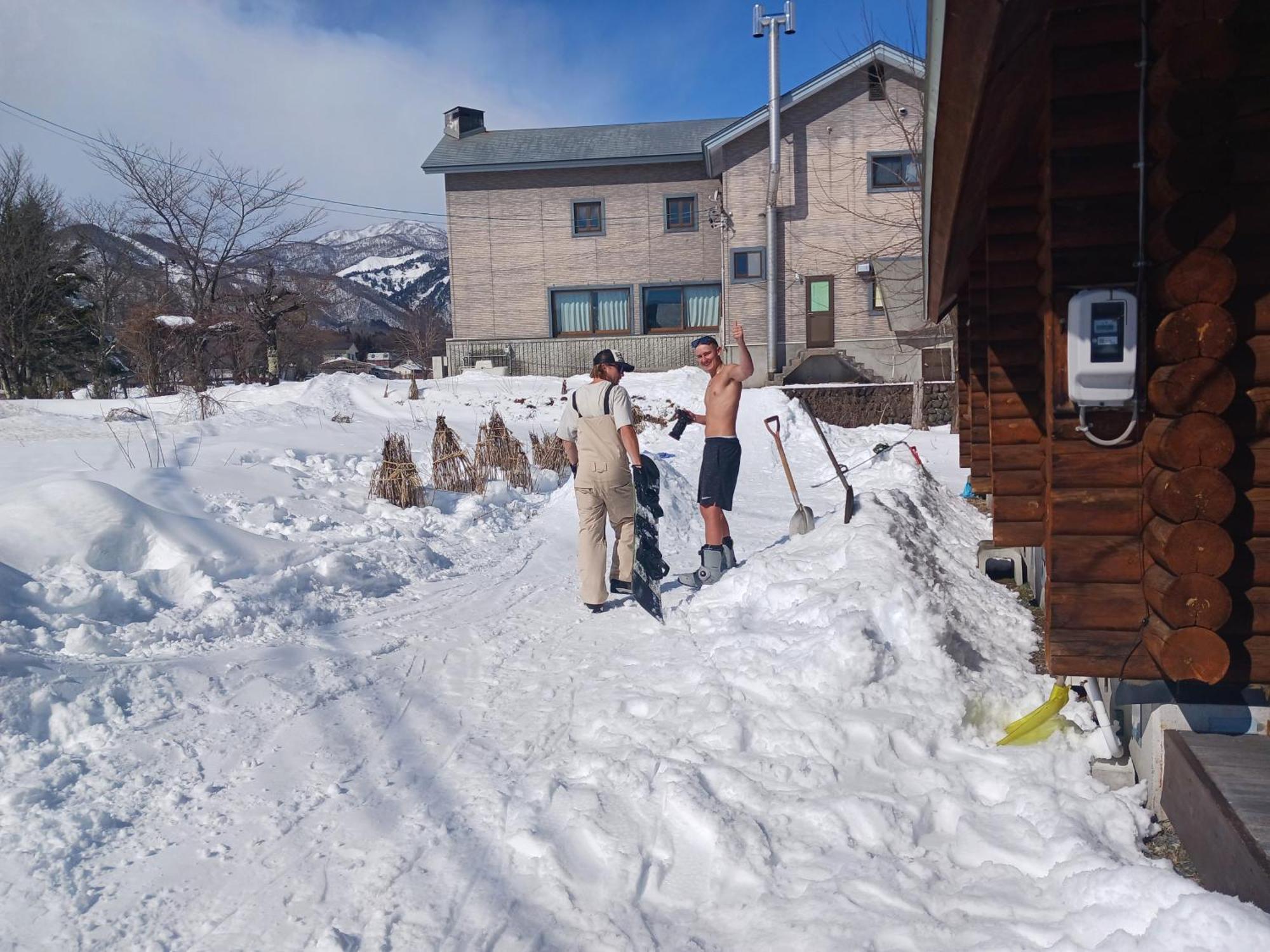 Log Cottage Villa Happo Hakuba Extérieur photo