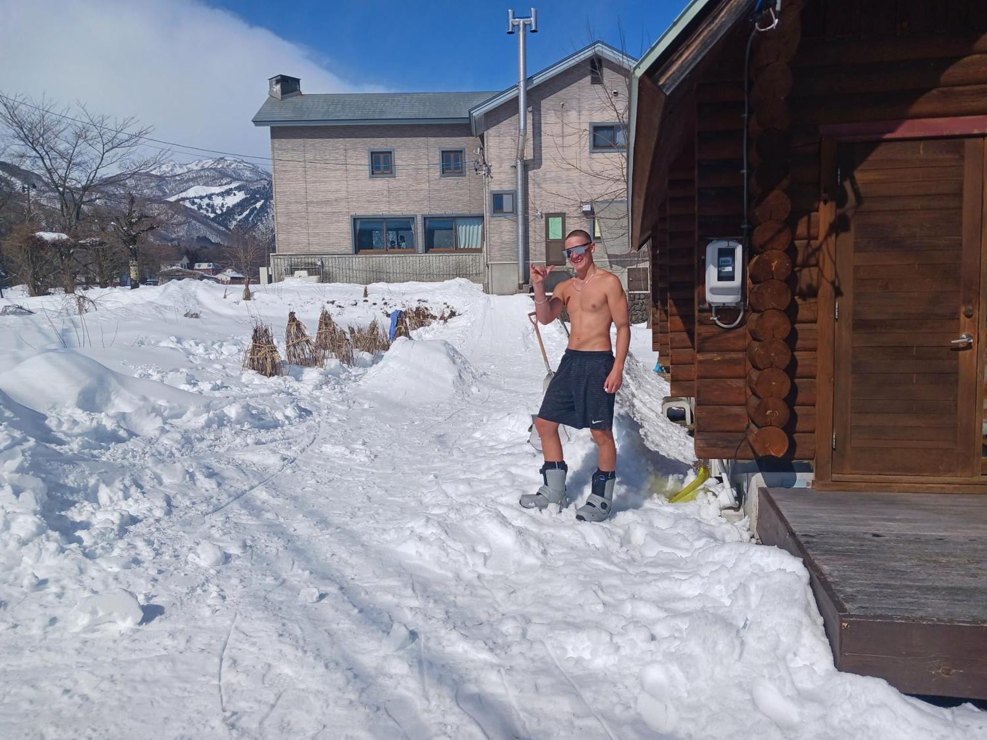 Log Cottage Villa Happo Hakuba Extérieur photo